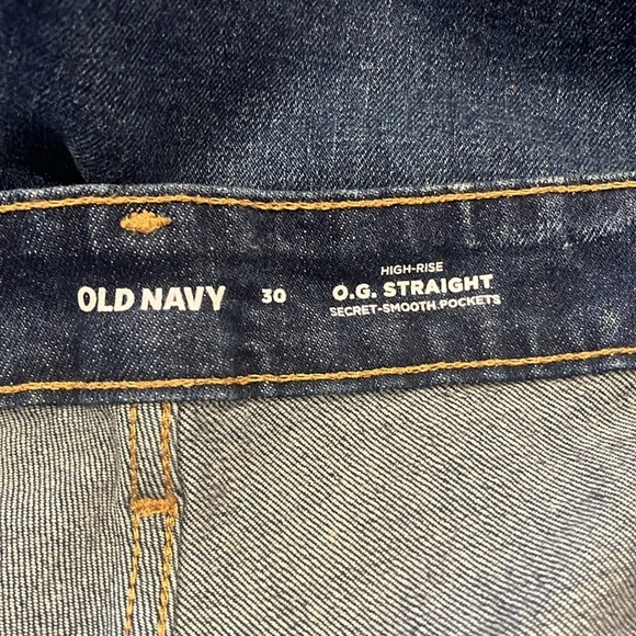 NWT Old Navy high-Rise O.G straight plus size jean short size 30 . - Picture 7 of 10
